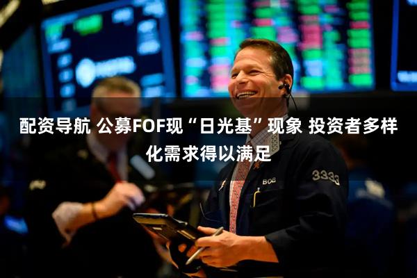 配资导航 公募FOF现“日光基”现象 投资者多样化需求得以满足